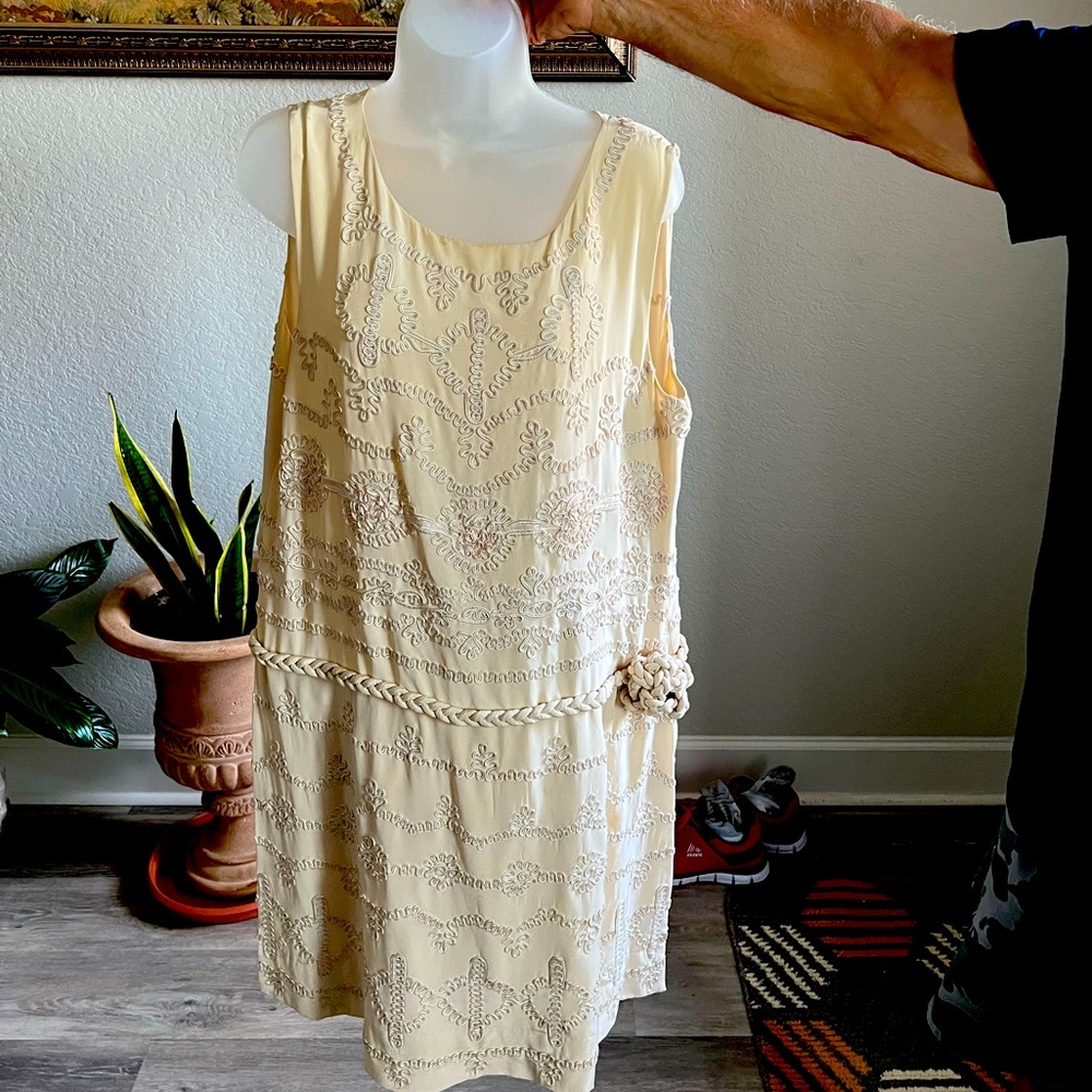 BCBG Summer sleeveless dress.